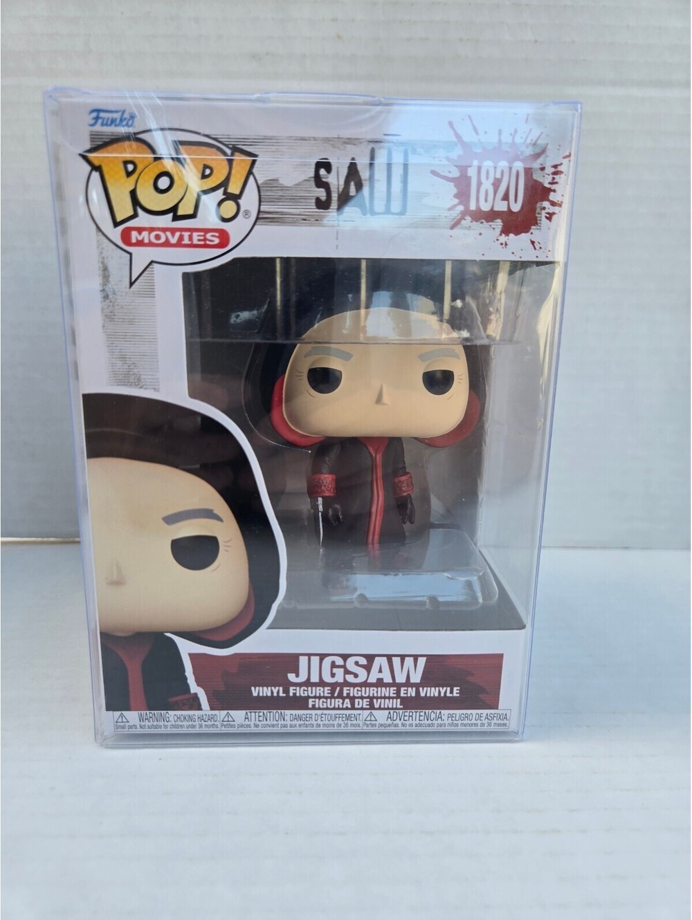 Funko Pop! Movies Saw Jigsaw Vinyl Figure #1820 Collectible